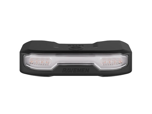 Zadnja kolesarska luč RAVEMEN NT101, 160 lm, 2200 mAh, alarm, smerniki, hupa, daljinec, IPX4