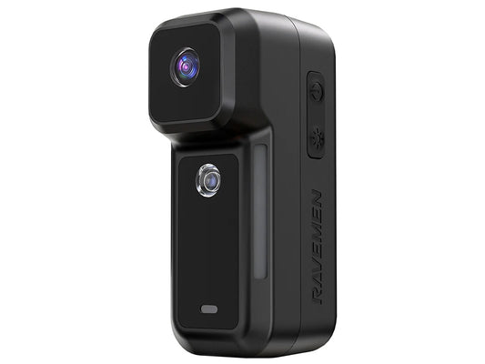 Zadnja kolesarska luč / kamera RAVEMEN NT301, 2K kamera, 80 lm, 3200 mAh, IPX6