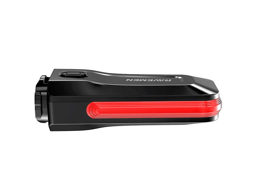 Zadnja kolesarska luč RAVEMEN CL100, 100 lm, 700 mAh, IPX6