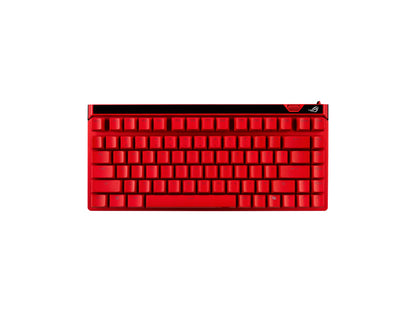 Tipkovnica ASUS ROG Falchion Ace 75HE, ROG HFX V2 Mag Analog, RGB, lava red, US