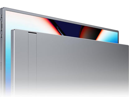 Prenosni monitor 17.3'' (44 cm) FullHD, IPS, 60Hz, mHDMI, USB-C, zvočniki, ARZOPA Z1C Plus, siv