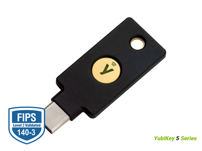 Varnostni ključ Yubico YubiKey 5C NFC FIPS (140-3), USB-C