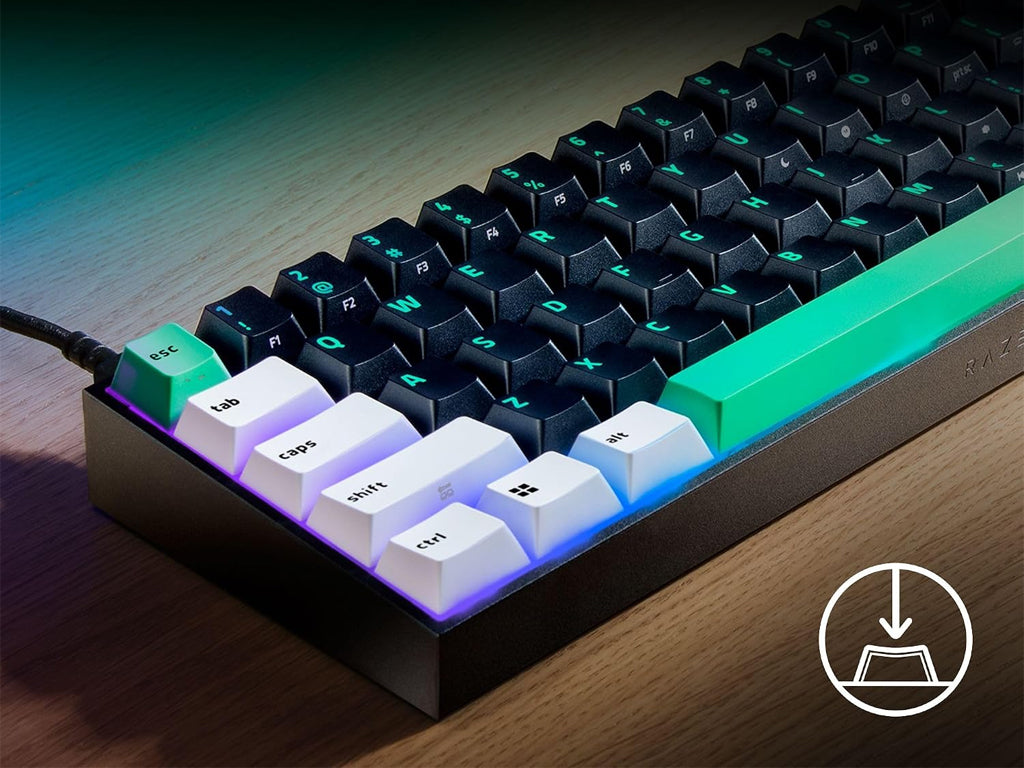 Tipkovnica Razer Reclusa X Mini 65%, US SLO g.