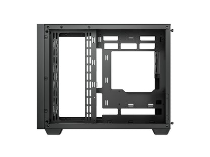 Računalniško ohišje DeepCool CG330 MESH 3F, micro-ATX, ARGB, kaljeno steklo, črno