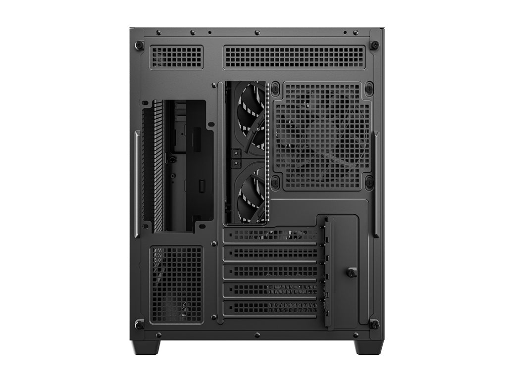 Računalniško ohišje DeepCool CG330 MESH 3F, micro-ATX, ARGB, kaljeno steklo, črno
