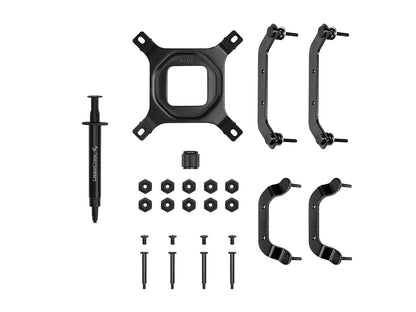 Hladilnik za procesor DeepCool AN400 BK, 92mm, črn