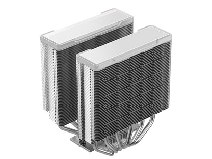 Hladilnik za procesor DeepCool AG620 G2 WH ARGB, 2x 120mm, bel