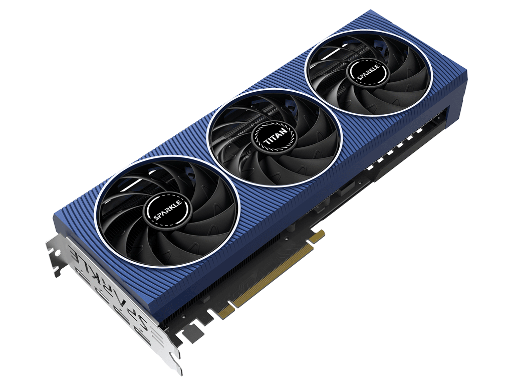 Grafična kartica Intel ARC A750 TITAN OC Edition, 8GB GDDR6, PCIe 4.0 x16, 3xDP, 1xHDMI, Sparkle
