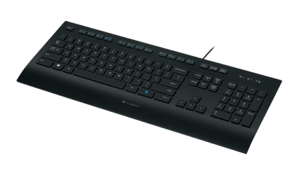 Tipkovnica K280e Comfort, Logitech, USB, SLO t.