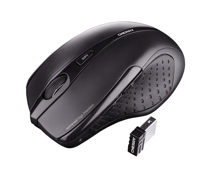 Miška Cherry MW 3000 Wireless, USB, črna