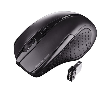 Miška Cherry MW 3000 Wireless, USB, črna