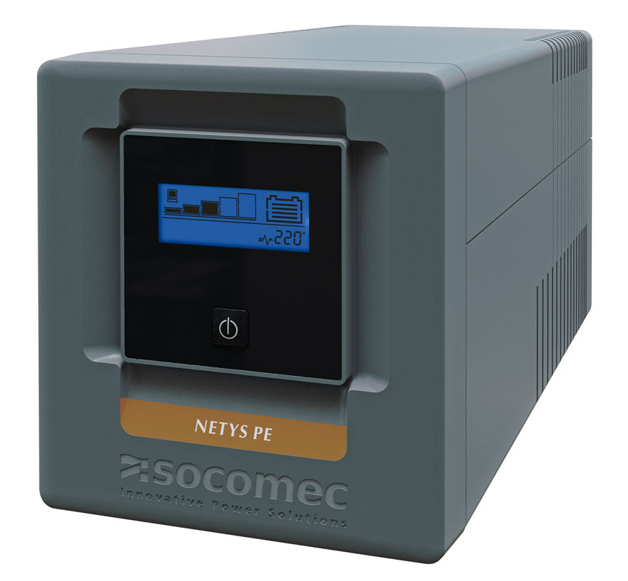 UPS SOCOMEC NeTYS PE 1000VA, 600W, Line-interactive, USB, LCD