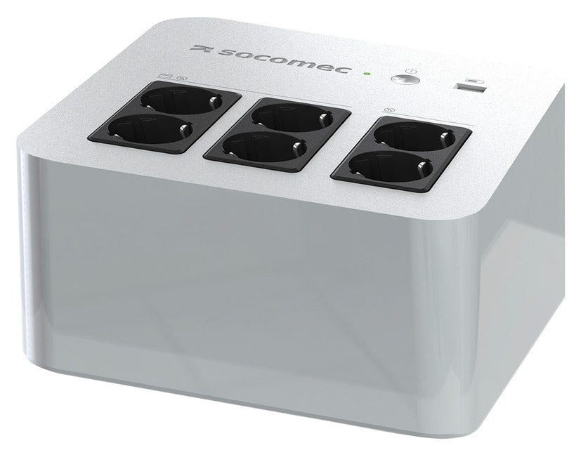 UPS SOCOMEC NeTYS PL 800VA, 480W, Off-line, USB, šuko, bel