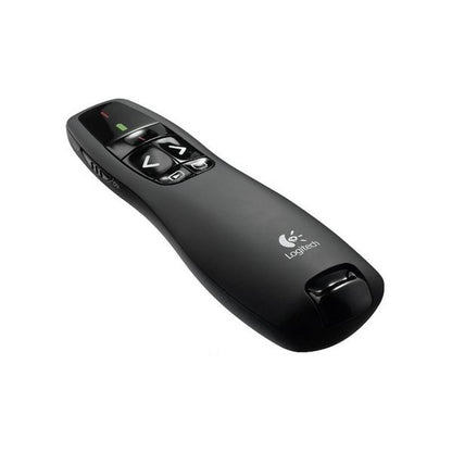 Presenter Logitech R400, brezžičen, USB, rdeč laser