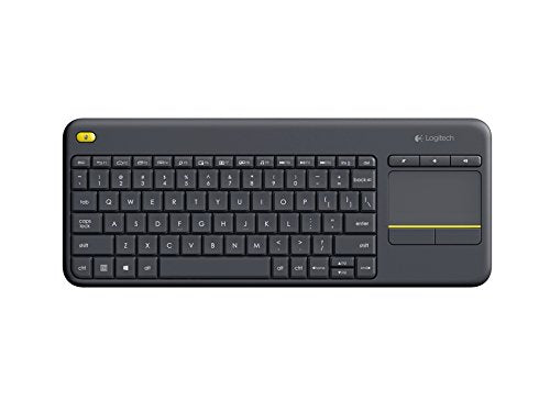 Tipkovnica Logitech K400 PLUS Wireless Touch, Unifying, črna, SLO