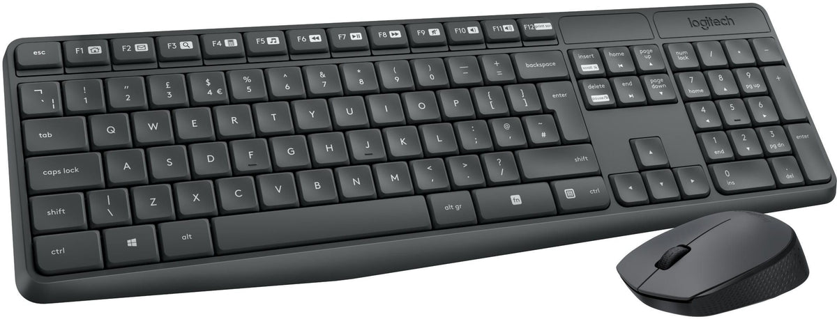 Tipkovnica in miška Logitech Wireless Combo MK235, SLO