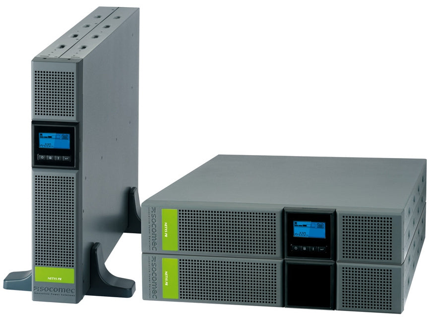 UPS SOCOMEC NeTYS PR RT 3300VA, 2700W, Rack/tower Line-int., sinusni izhodni signal., RS232, LCD