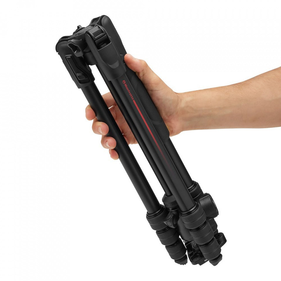 Manfrotto Befree Advanced AS twist alu foto stojalo črn z glavo RC2 Quick release, torba - MKBFRTA4FB-BH