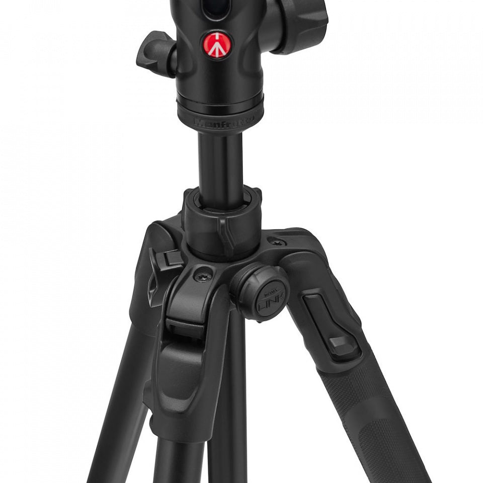 Manfrotto Befree Advanced AS twist alu foto stojalo črn z glavo RC2 Quick release, torba - MKBFRTA4FB-BH