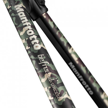 Manfrotto Befree Advanced Camo Wild Green potovalno stojalo - MKBFRTA4CAM3-BH - LIMITED EDITION