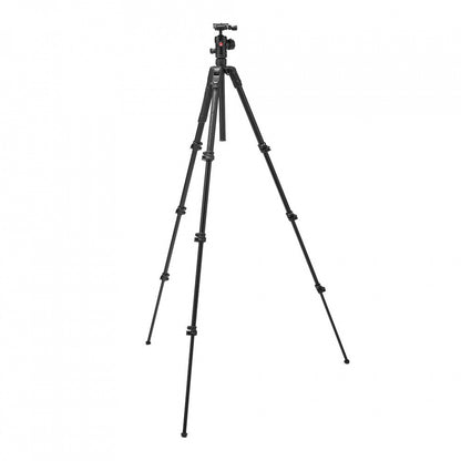 Manfrotto Befree Advanced AS lever alu foto stojalo črn z glavo RC2 Quick release, torba - MKBFRLA4FB-BH