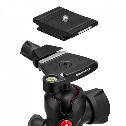 Manfrotto Befree Advanced AS lever alu foto stojalo črn z glavo RC2 Quick release, torba - MKBFRLA4FB-BH
