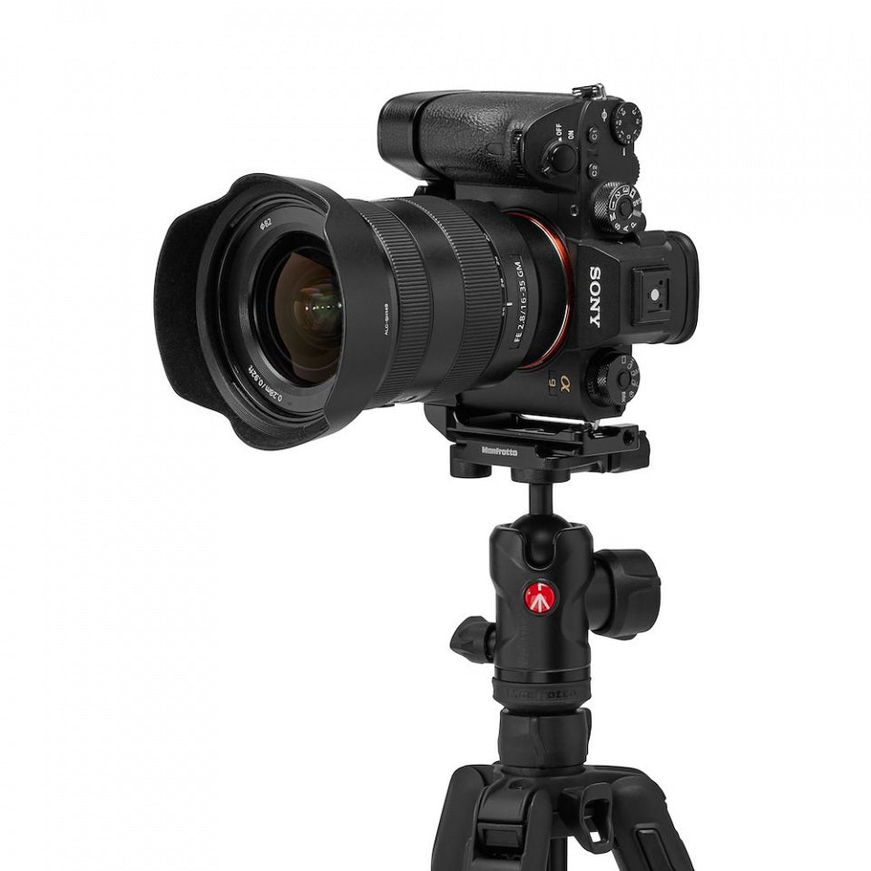 Manfrotto Befree Advanced AS lever alu foto stojalo črn z glavo RC2 Quick release, torba - MKBFRLA4FB-BH