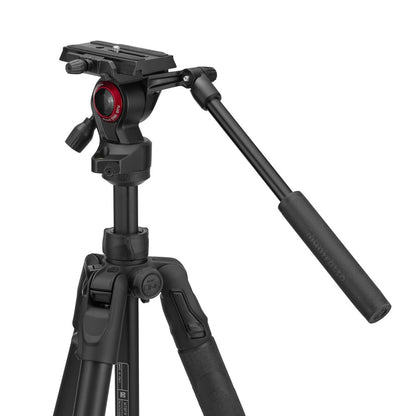Manfrotto Befree Advanced GT PRO twist alu foto / video stojalo črn + torba - MTBFRTA4GTFB