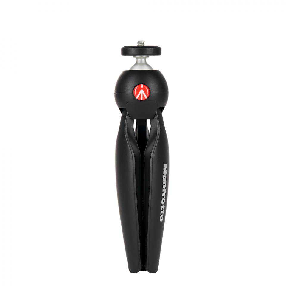 Manfrotto PIXI MINI MII namizno stojalo z nosilcem za telefon - MKPIXICLMII-BK