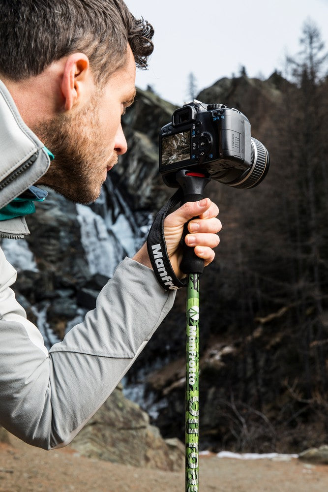 Manfrotto by Fizan pohodne palice / monopod Off Road zelene - MMOFFROADG