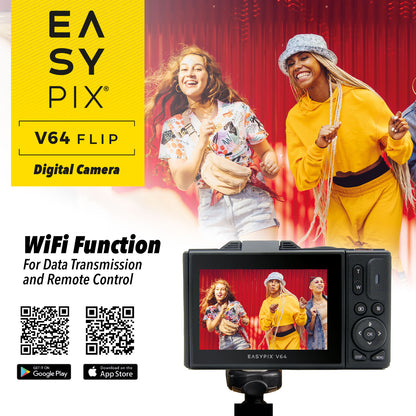 Easypix digitalni fotoaparat v64 Flip - EASYPIX20203